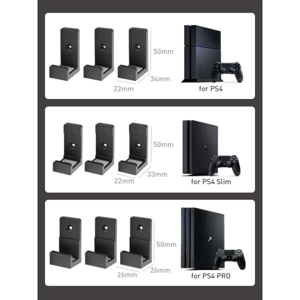 Seinäteline PS4-isännälle