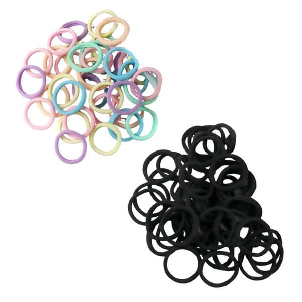 Hårstrikker - 100 stk, 4 cm - Egnet for kvinner