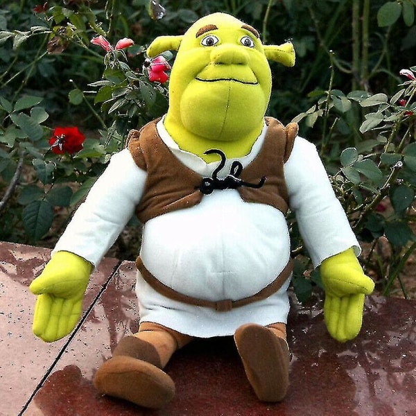 Tecknad monster Shrek Plyschleksak Mjuka gosedjursdockor Barn Födelsedagspresent Ny