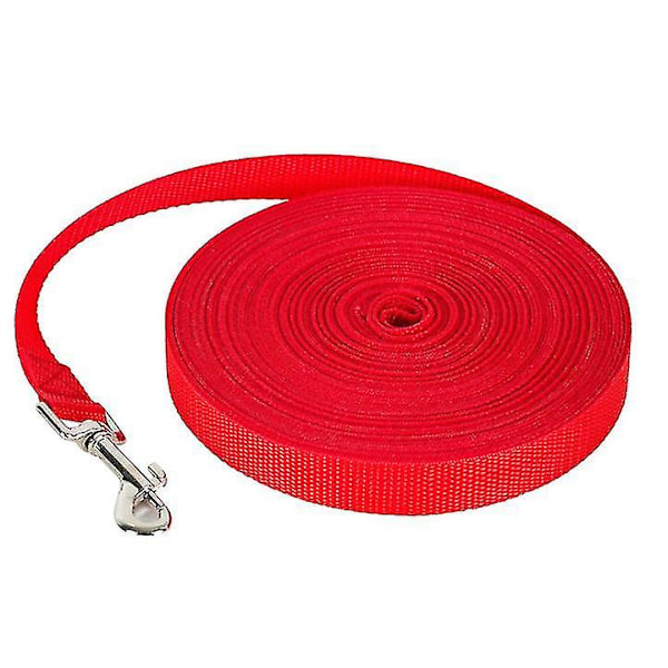 50m lemmikkikoiran talutushihna, ulkoilutalutushihna suurille koirille red 9m*2cm