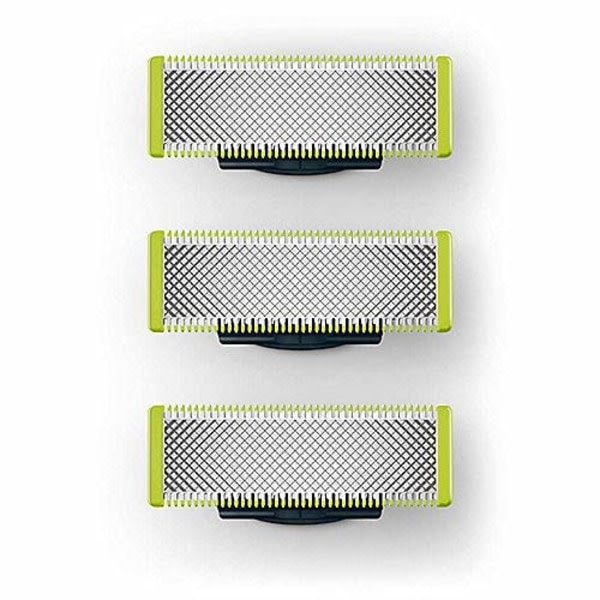 3 kpl partakoneen teriä, jotka ovat yhteensopivat Philips Oneblade Replacement One Blade Pro -terien kanssa (malli QP25XX QP26XX QP65XX)
