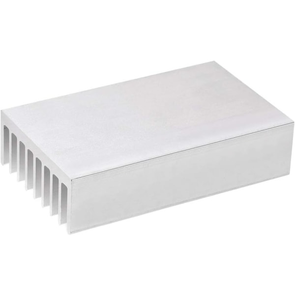 Elektronikkøler køleplade til MOS GPU IC chip sølv 100 x 60 x 25 mm