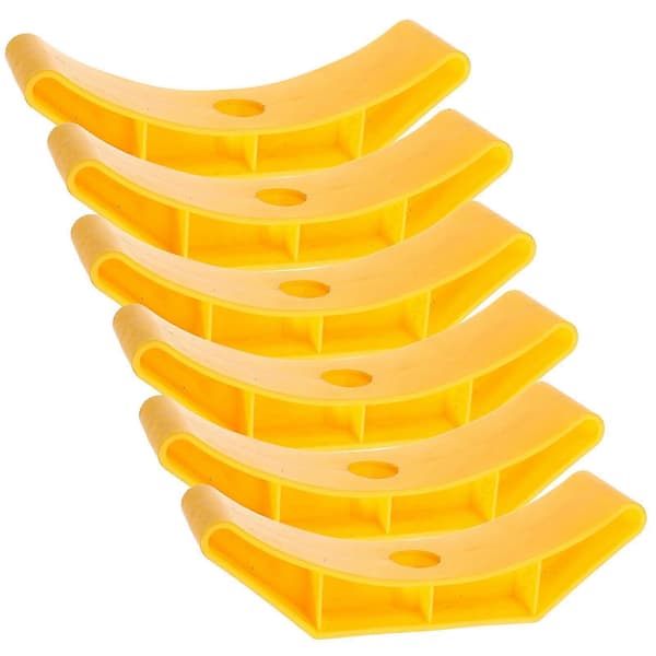 6 stk. Hanteloppbevaringsholder Solid Hantelfeste Hantelstativ Treningsutstyr