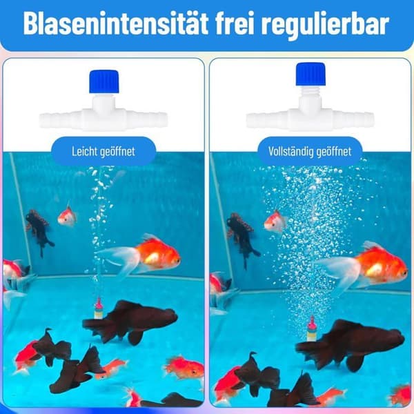Backventil - 12-pack - ABS - Luftreglering - Akvarium och bevattning - För 3/16\"-slang