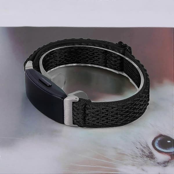 Til Fitbit Inspire 3 Wave Shape Vævet Nylon Smartwatch Rem Erstatningsarmbånd Multicolor Style A