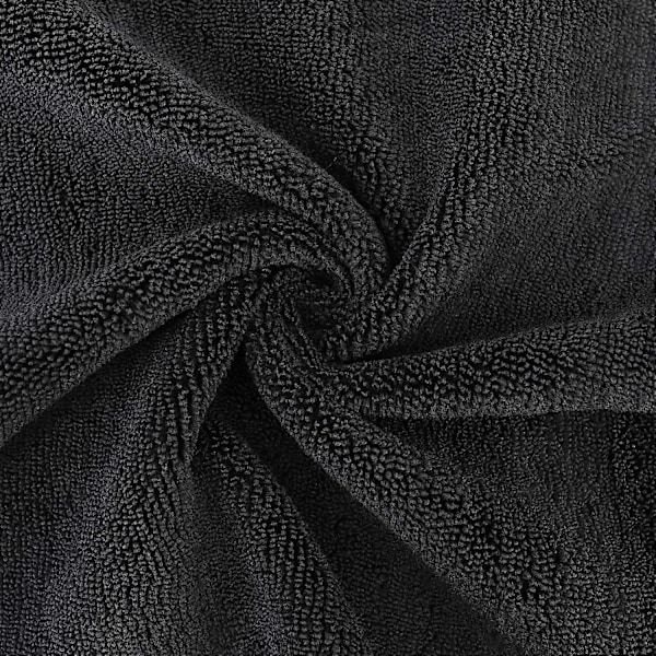 Premium Mikrokuituliina, 30 x 30 cm (12 kpl) (Musta)