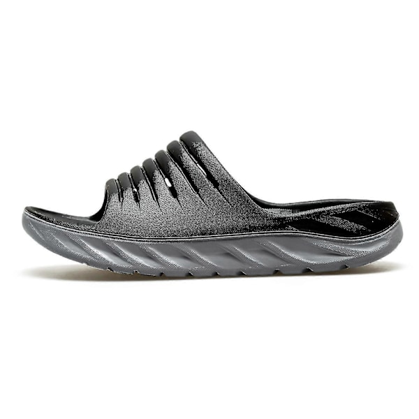 Herre Recovery Sandaler med Komfortabel Plantar Fasciitis Svangstøtte EUR 45 Black