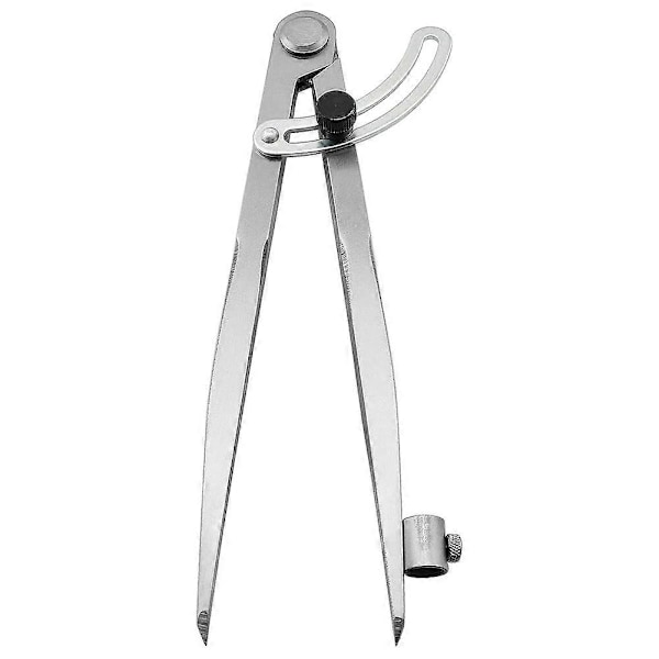 8 Tommers Passer 200mm Presisjons Vingedeler Risseverktøy med Blyantholder for Geometri, Tre, Metall