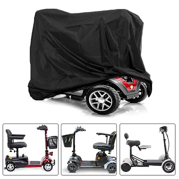 Mobilitets Scooter Skydd, Vattentätt Regnskydd för Rullstol, 210D Oxford Fordonsskydd för Mobilitets Scooter 170x61x117cm