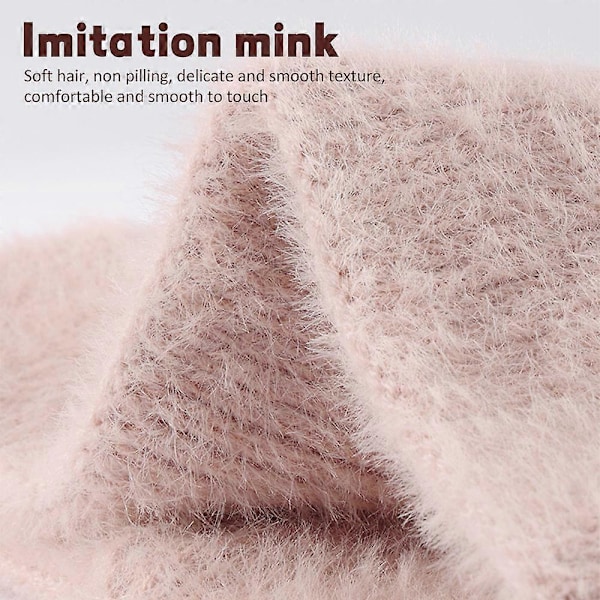 Fleece Öron Vintervärmare Mjuka Öronmuffar Pannbandsskydd för Herr Dam Unisex Skidåkning Löpning Cykling Grey