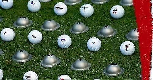 PIAO Tin Cup Golfbold Brugerdefineret Markeringsværktøj til Justering Martini