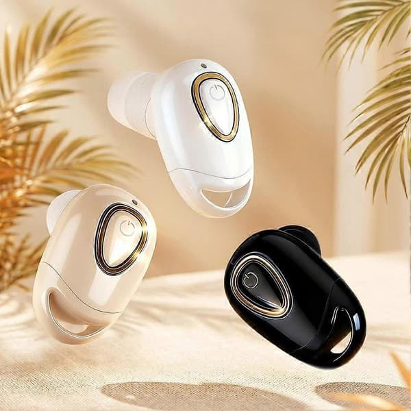 Mini enkeltørepropp - Rask smart sammenkobling Komfortabel passform Pendlerklar White 1set