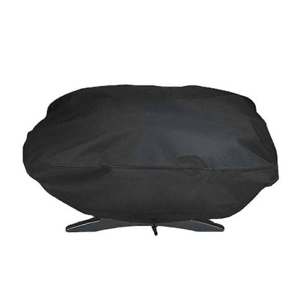 Skyddsöverdrag för Grill 210D för Weber Q1200 och 1000 Gasolgrill, Kompatibel med Q1400, Q100, Q120, Anti-UV modeller