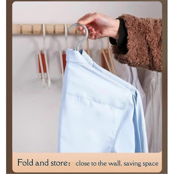8 stk. foldbare bøjler, foldbare plastbøjler, ()