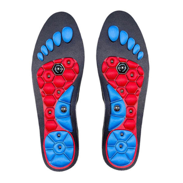 Akupressur-innleggssåle, Magnetisk akupressur-innleggssåle black B 41-43
