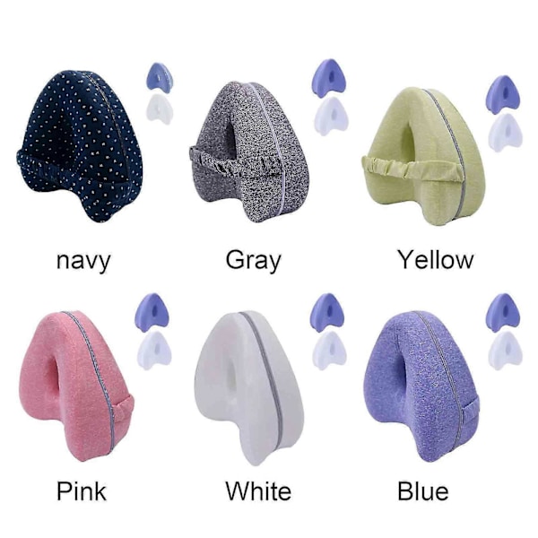 Smooth Spine Pillow, Smooth Spine Alignment Pillow - Lindrar höft- och ischiasbesvär, Smooth Spine Leg Pillow-Yvan Yellow
