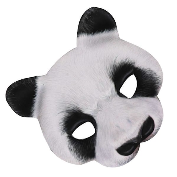 Halloween Panda Naamio Eläinnaamio Cosplay Rekvisiitta Halloween Juhla Asuste