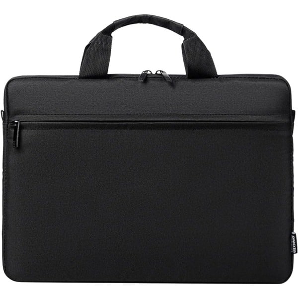 Classic Laptop Bag Slim Briefcase Shoulder Bag Water Resistant Foam Padded Anti-collision Protection 15.6 Inch