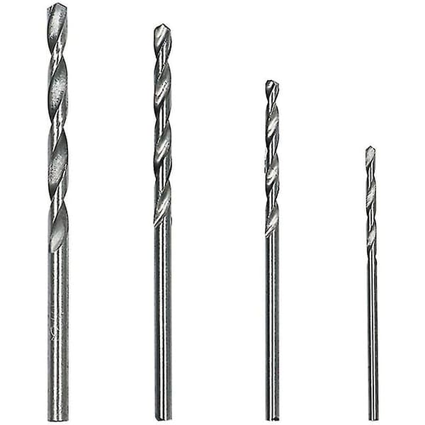 40 stk. 0,5 mm-2,0 mm rett skaft mini drillbits sett, små mini drillbits fullslipte HSS