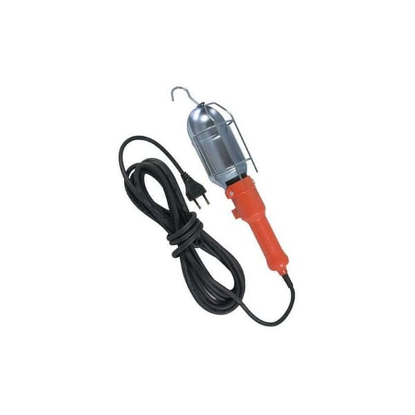 E27 arbeidslampe - 5M kabel - lyspære ikke inkludert