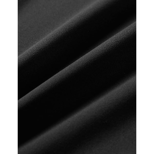 Naisten Naked Feeling -voimisteluhousut - 4'' /6'' /8'' korkeavyötäröiset pyöräilyhousut jooga- ja juoksutreeniin spandex-housut Black 6 inches