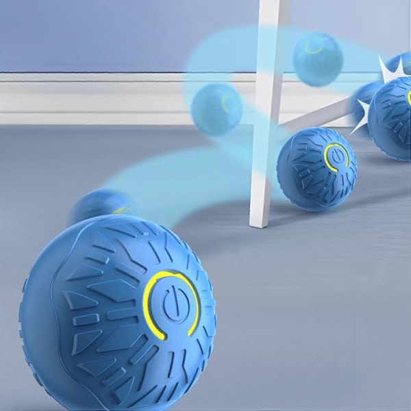 Interaktiv Hundleksaksboll - Elektrisk Interaktiv Hundleksak - Tuggleksaker Uppladdningsbar