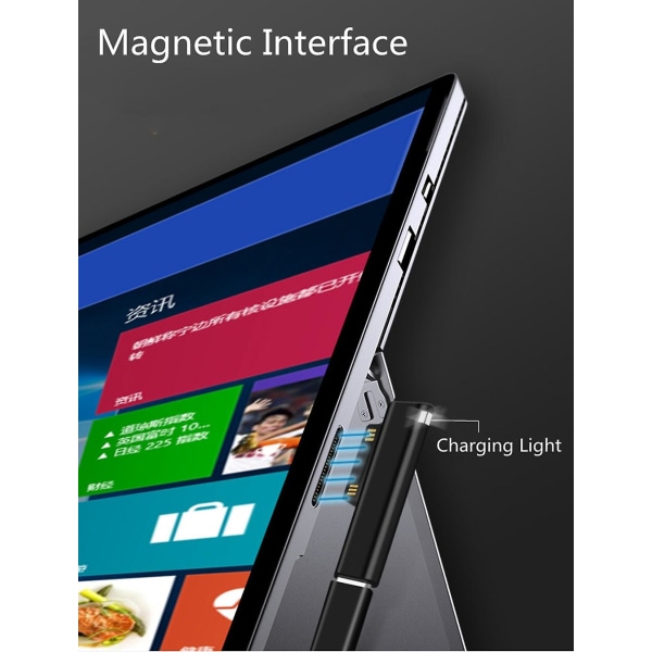 Usb C Pd Snabbladdningskontakt Konverter För Microsoft Surface Pro 3 4 5 6 Go Usb Typ C Honadapterkontakt För Surface Book