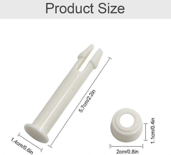 20 plastpooltätstift för Intex poolfogstift med tätningar reservdelar för Intex poolram, Intexpool reservdelar (5,5 cm)