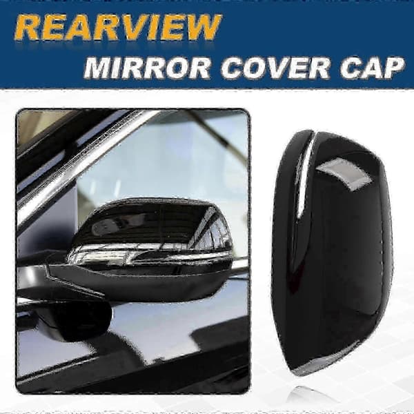 Svart speildeksel til Honda CRV CR-V 2012-2022 bildeler SilverA Left