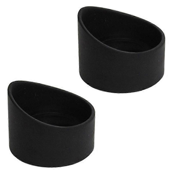 2 stk./sæt 34 mm 36 mm diameter gummi øjestykkedæksel øjenværn øjenskærme beskyttelse stereomikroskop teleskop monokulær kikkert