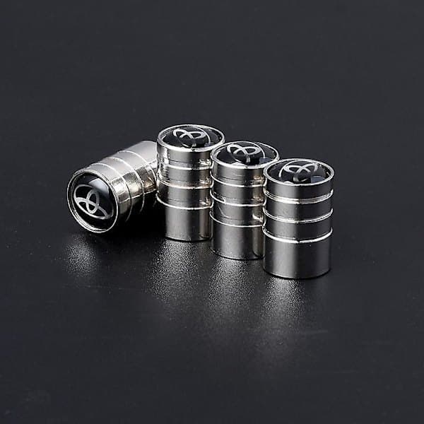 XYC Dekkventilhette Matchende ventilhette Metall dekkventilhette (Porsche, 8 stk)