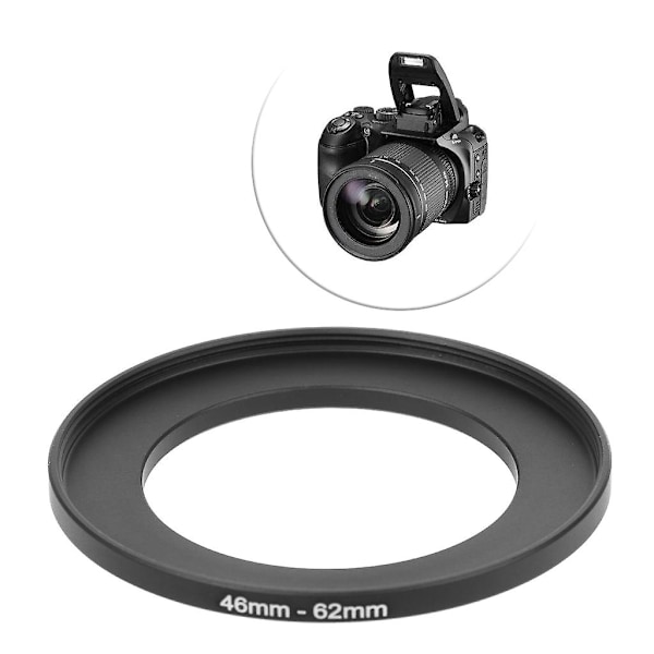 46mm - 62mm Metallinen Step Up Rengas Linssisovitin Suodatin Kameratyökalu Tarvikkeet Uusi