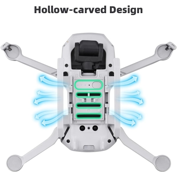 Mini 4K Landing Gear Forlængelser til DJI Mini 2/Mini SE/Mavic Mini Drone Foldbar Højde Forlænget Ben Tilbehør