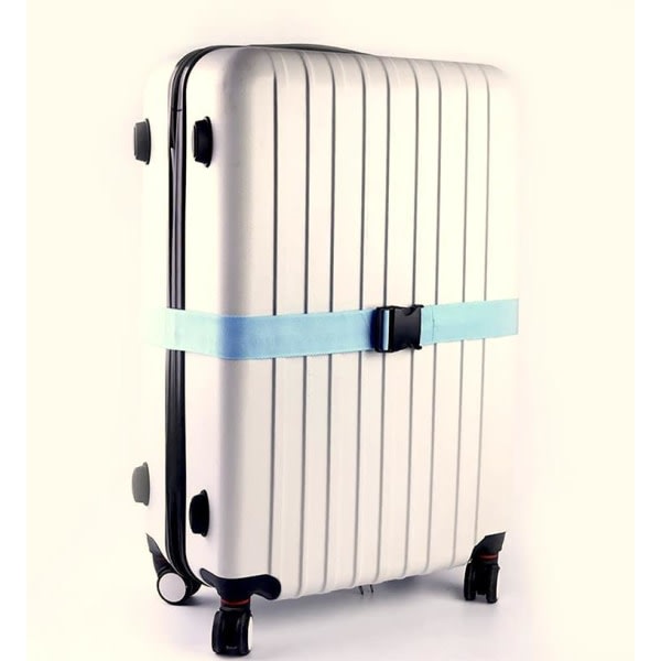 Bagageband / bagageband / bagagebälte - rem för resväska Black