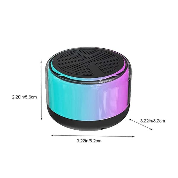 Trådløs Bluetooth-høyttaler, liten Bluetooth-lyd for tenåringsgutter Bluetooth-høyttaler