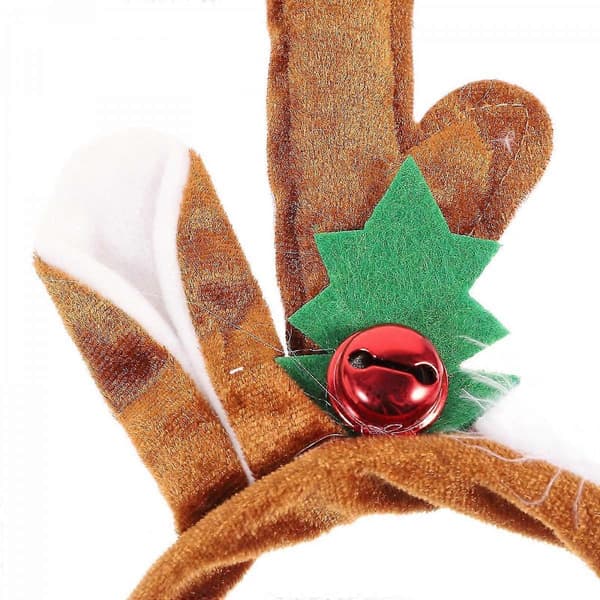 Reinsdyrgevir Hodebånd Julehår Hodeplagg for Juledekorasjon