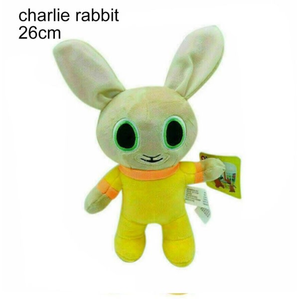15-37 cm Bing plyschleksak Bunny Rabbit Doll 26CMCHARLIE KANIN 26cm charlie rabbit 26cm