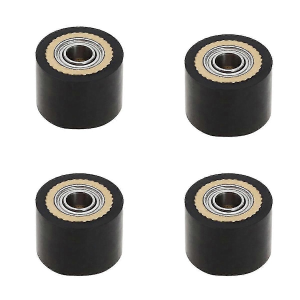 4 stk. Pinch Roller 4x10x14mm Plotter Cutter Roller Papirfremføringsrulle til Mimaki CG-serien Skæreplotter CG-61 CG130FX