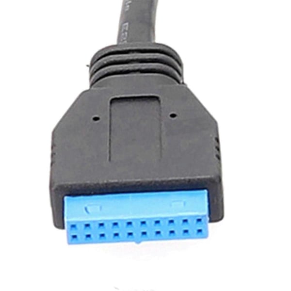 USB 3.0 19Pin HUB med Chip Modulär Kabeldesign Moderkort Dataförlängningskabel