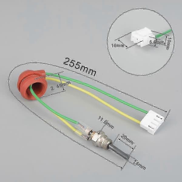 12v Parkeringsvarmer Gløderør Keramisk Stiftnøgle Til Eberspacher Webasto 5kw-12v-1-1