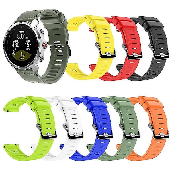 Sportsarmbånd til Polar Grit X Silikonerem Smart Watch Armbånd Light green