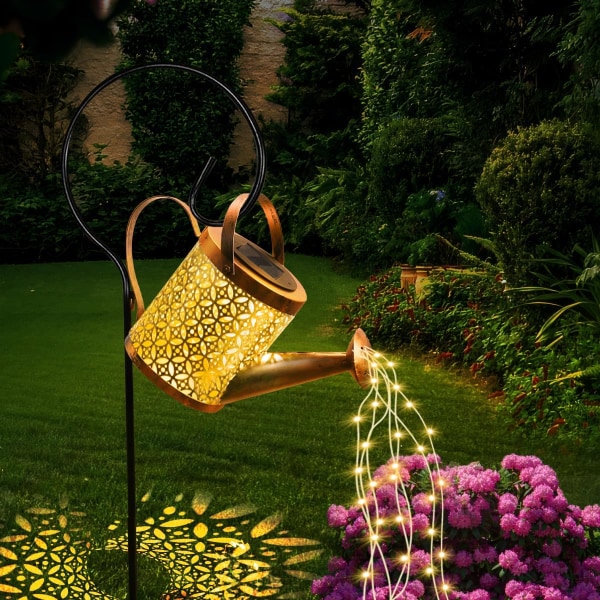 Solvandingsflaskelys, LED Solar Vandtætte String Lights Dual Mode Vandflaskelys til havegårdhave Gårdhavesti Lanterne Plantedekoration