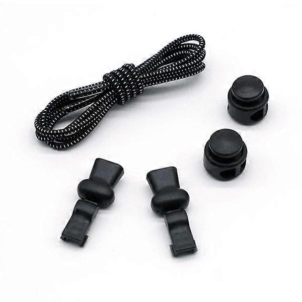 Elastiske snørebånd (inklusive snøre) - Snørebånd uden binding - sort