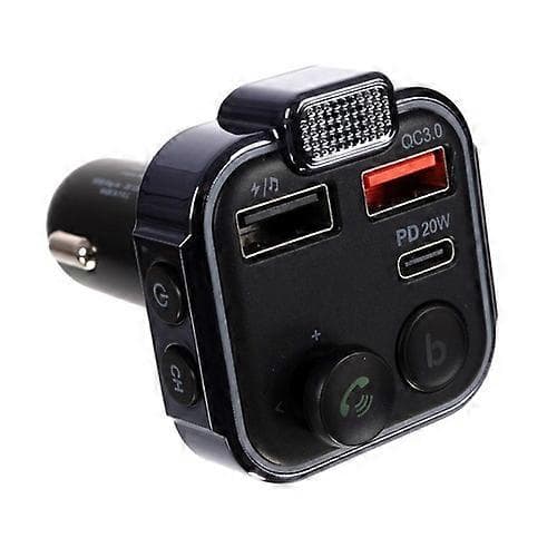 Bluetooth FM-sender og lader 20w - For bilen - Billader