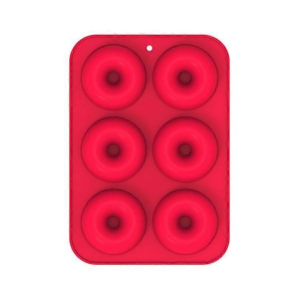 Donut Silikoneform Red