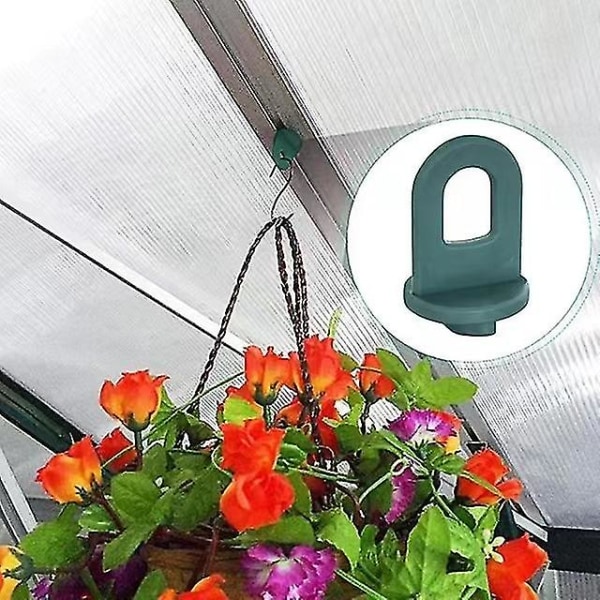 Greenhouse Clips Set Of 50 With Extra Strong Hold And Eyelets - The Best Trellis And The Best Plant Holder For Your Greenhouse