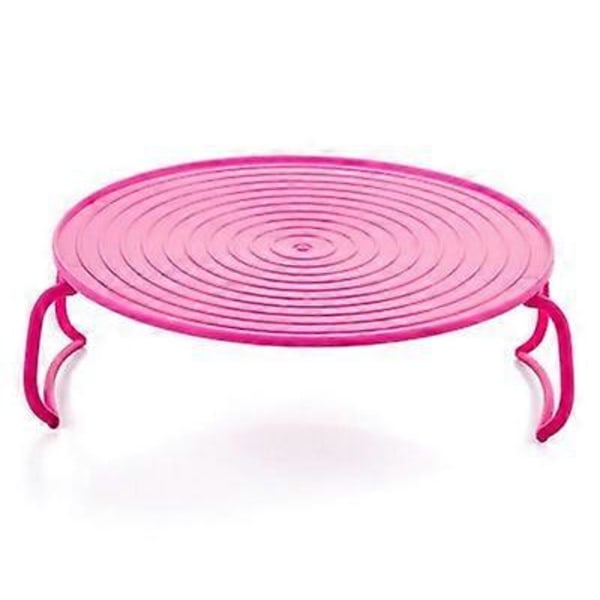 Multifunktionel mikrobølgeovn Sh og dampstativ 2 pink