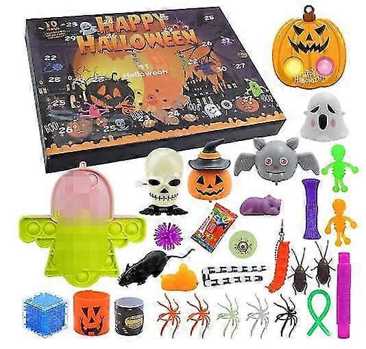 Halloween Blind Box Halloween Dekompression Spoof Legetøj Sjov Blind Box