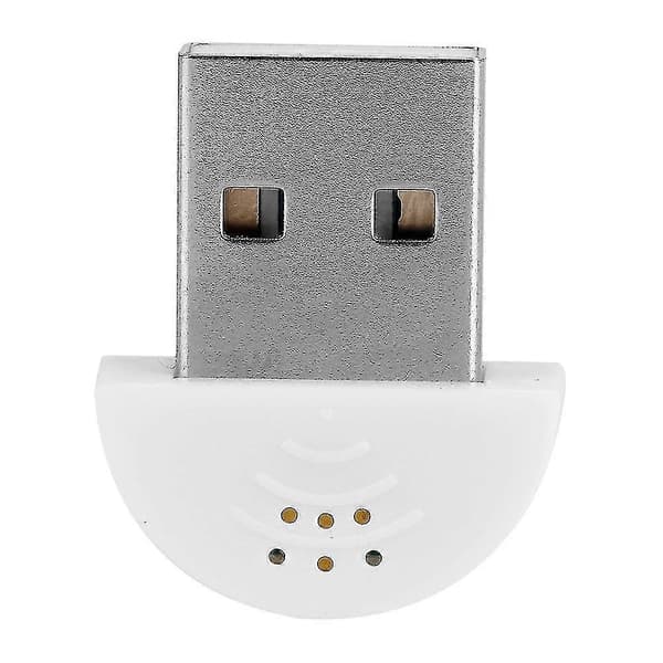 Bærbar USB Mini Mikrofonadapter for Dataopptak