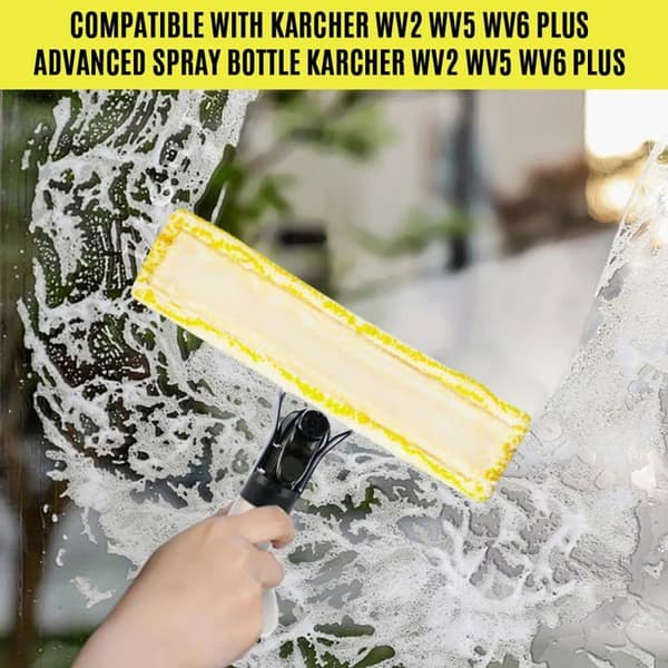 6 mikrofiberrengjøringsputer - Karcher vindusrengjøring - erstatning